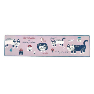 Kusuguru 長方形防滑腳踏墊廚房地墊 45x180cm (多款可選)