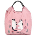 Kusuguru 刺繡貓尼龍傘繩手提包(多款可選)_6