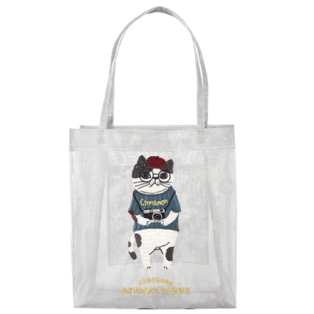 Kusuguru 刺繡露西雪紡手提包