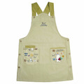 Kusuguru 眼鏡貓購物中雙扣圍裙(三色可選)_2