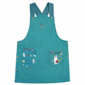 Kusuguru 眼鏡貓購物中雙扣圍裙(三色可選)_1