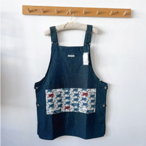 Kusuguru 爬貓牛仔圍裙