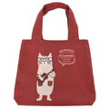 Kusuguru 印花眼鏡貓購物袋(三色可選)_1