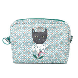 Kusuguru 黑猫公主收納包(兩色可選)