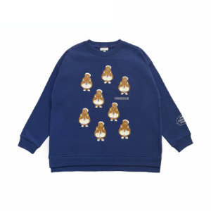 Kusuguru 柴犬寬鬆休閒大學T