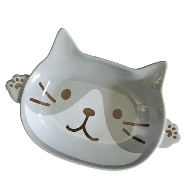 Fuku Fuku Nyanko日式可愛卡通貓咪雙耳盤(三款可選)