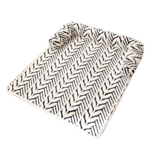 北歐黑色樹葉寵物沙發墊 60x80cm