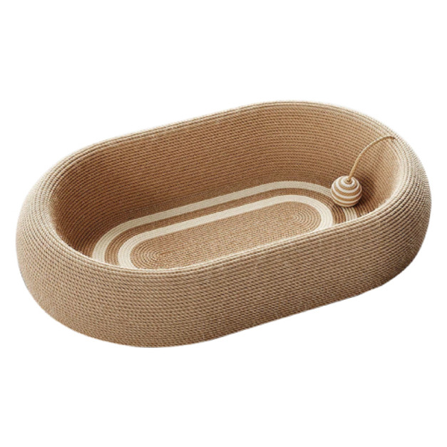 POPO橢圓劍麻貓抓板窩