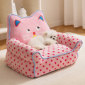 波點貓寵物沙發床_1
