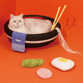 ZEZE 大碗拉麵貓抓碗窩-48CM_1