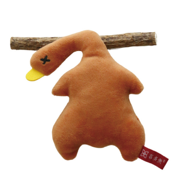 雪山上的醬板鵝木天蓼貓玩具