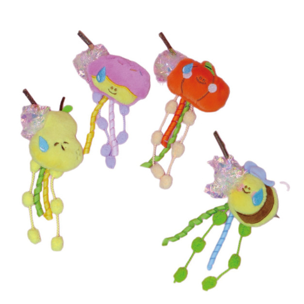 流汗蔬果貓薄荷響紙貓玩具(多款可選)