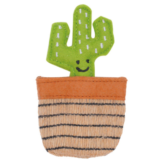 FOFOS 兩隻福狸 仙人掌貓草自嗨系列-仙人掌綠色