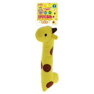 日本 Petio CAT TOY 貓咪踢踢啃咬玩具-長頸鹿