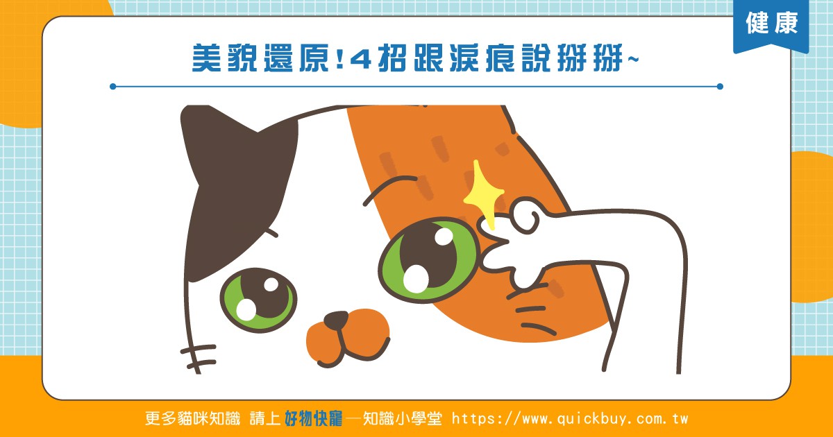 美貌還原!4招跟淚痕說掰掰~