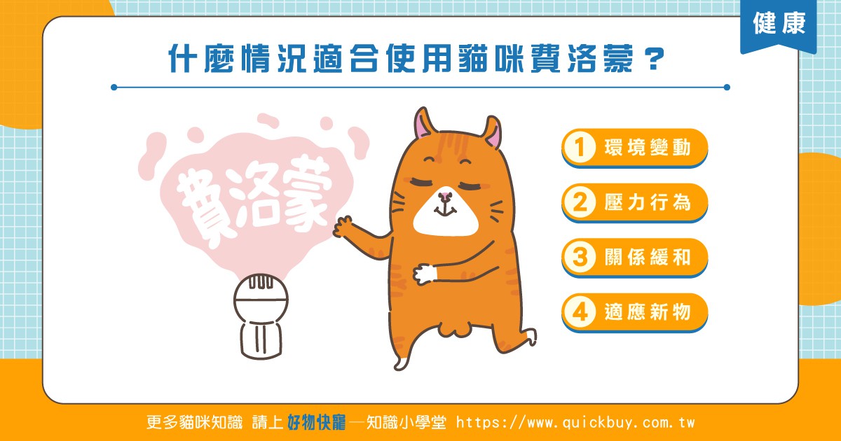 什麼情況適合使用貓咪費洛蒙？