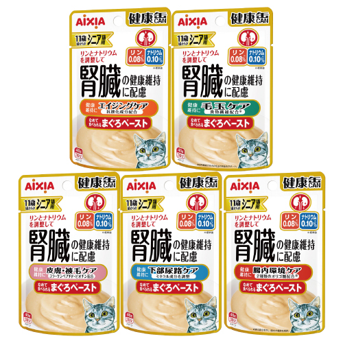 AIXIA愛喜雅11歲健康軟包系列40g-隨機12包盒