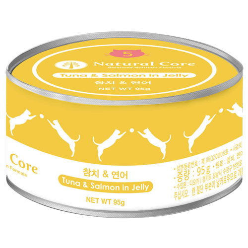 NATURAL CORE 自然核心 鮮肉貓罐-鮪魚+鮭魚 95g