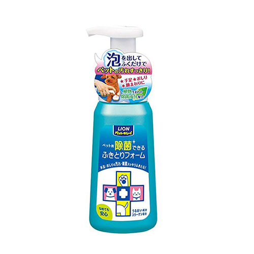 日本製LION獅王沐浴清潔系列可除菌免洗泡泡慕斯250ml