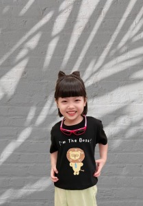 波獅BOSS 黑色短T