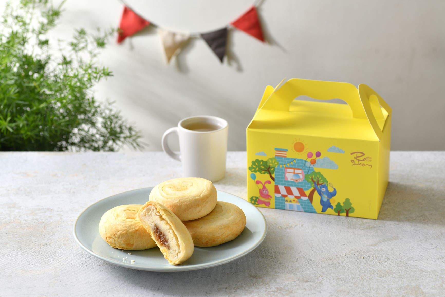 金旺餅4入獨享盒| 卷卷烘焙