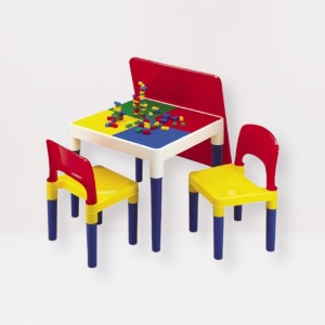 雙人積木桌(預購)｜智匯幼教