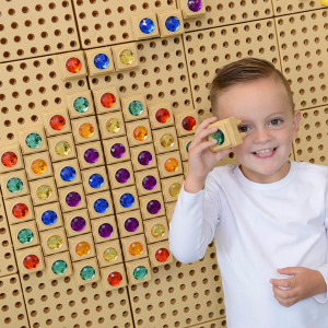 2025學年七彩寶石塊72件｜智匯幼教