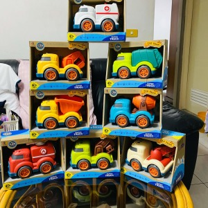 幼兒角色扮演模型車八合一