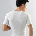Shaper Man 肌力機能壓力衣 男性塑身衣 萊卡透氣吸濕排汗 [短袖]_1