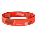 FlipBelt 飛力跑運動收納腰帶 - 螢光橘L_1