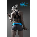 FlipBelt 飛力跑運動收納腰帶 - 水藍色XS/L_2