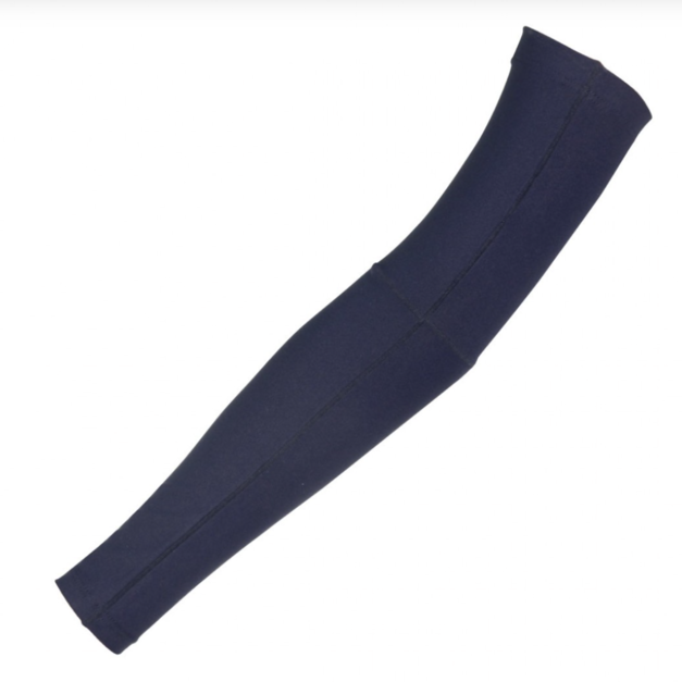 UV cut+ 戶外跑步馬拉松打球 排汗防曬袖套-SML-黑