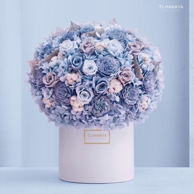 永生夢幻盆花＃冰雲天藍