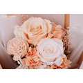 永生玫瑰小花束＃橙_4