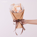 永生玫瑰小花束＃橙_1
