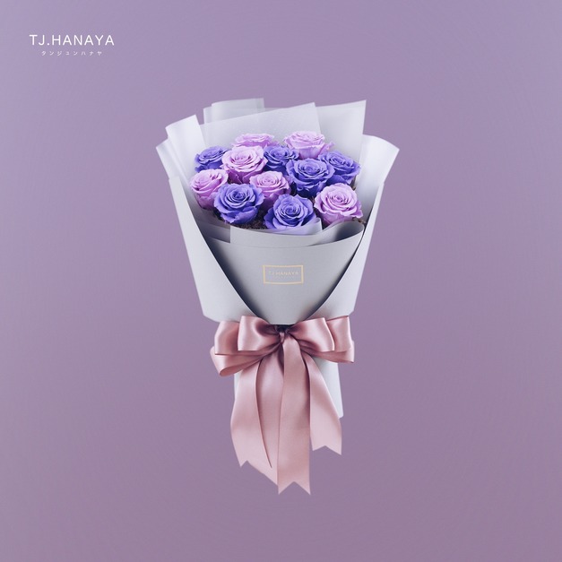 永 生 玫 瑰 花 束＃PB066