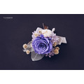 永 生 玫 瑰 胸 花＃紫_1