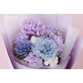 永生康乃馨小花束＃紫_4