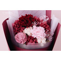 永生康乃馨小花束＃紅_4