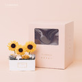 索拉向日葵長盆花禮盒