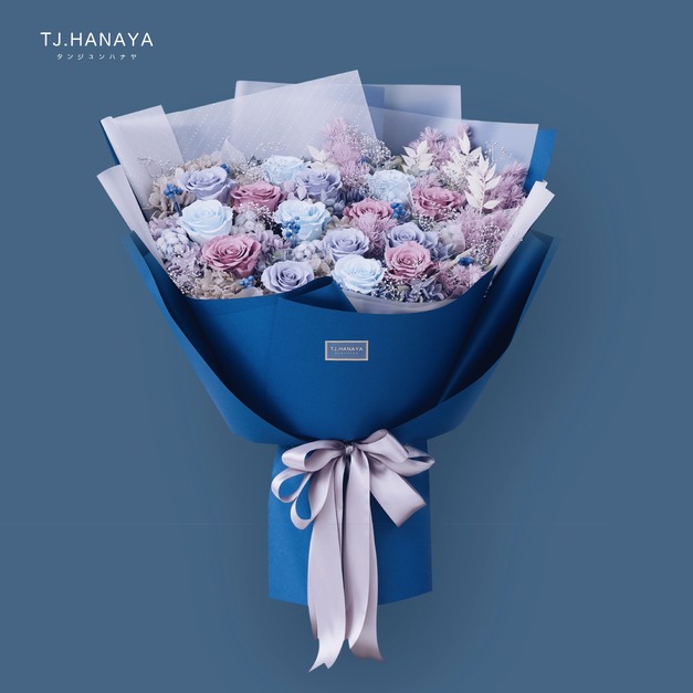 永 生 玫 瑰 花 束＃PB088