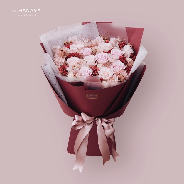 永 生 玫 瑰 花 束＃PB082