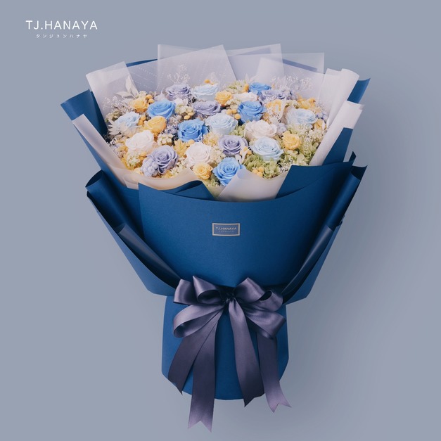 永 生 玫 瑰 花 束＃PB056