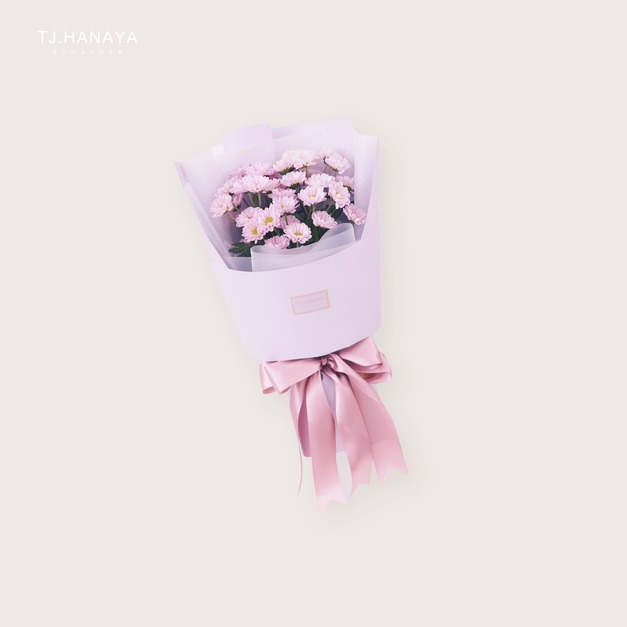 鮮 花 粉 小 菊 花 束 # FB036