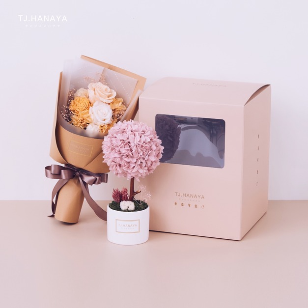 小樹花束禮盒組