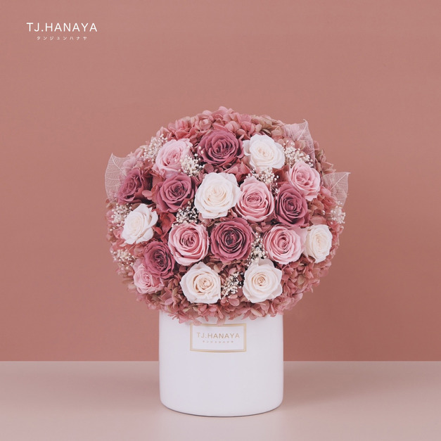 永生花園盆花＃春日花園