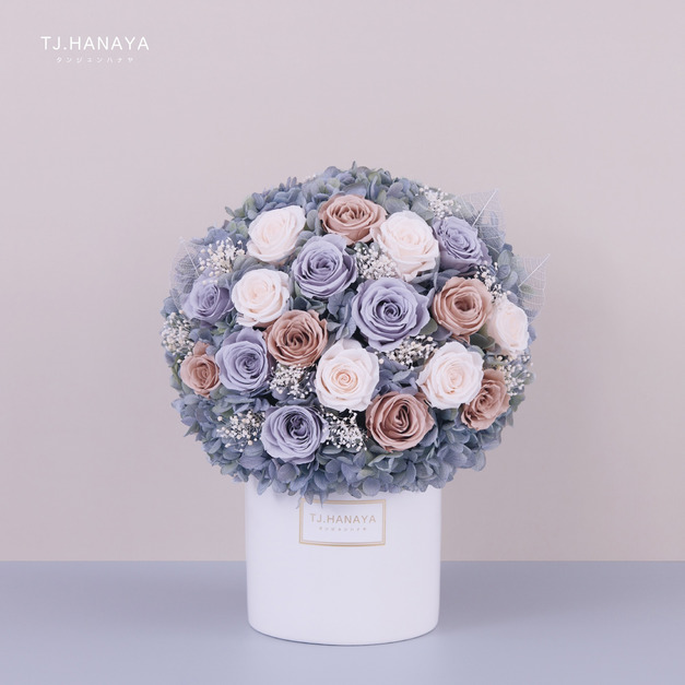 永生花園盆花＃莫內花園