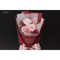 情人節永生粉玫瑰花束｜小_1