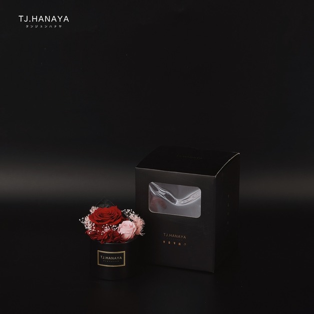 情人節永生玫瑰禮盒｜小玫瑰
