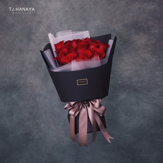 鮮花進口玫瑰花束｜18朵&hearts;